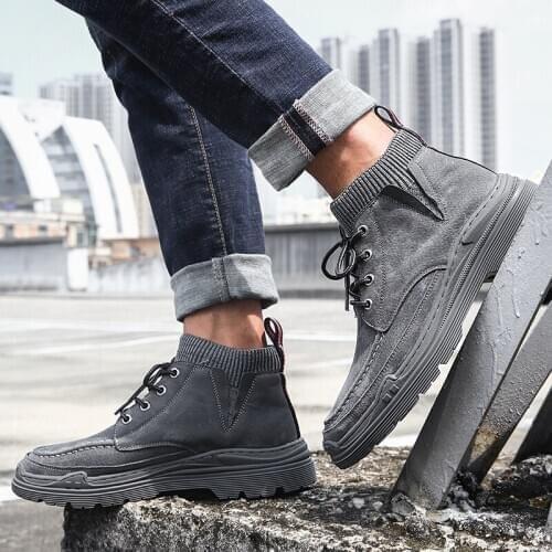 Fashion High Mens sale breathable causal shoes running Sneaker flat sneakers men hot top sport leisure sneaker mens man high