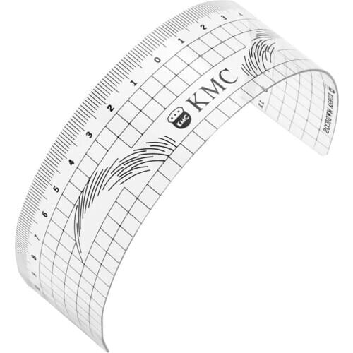 New Style Microblading Reusable Makeup Brow Measure Eyebrow Guide Ruler Permanent Tools