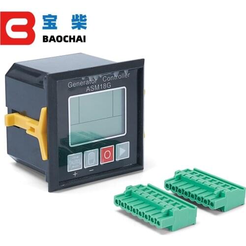 Generator Controller diesel genset parts ASM18G automatic start power protection electronic monitor board pannel control module