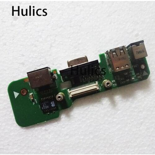 Hulics Original For DELL For Inspiron 1545 DR1 Charger Board 4AQ03 Power Jack VGA USB Board 48.4AQ03.021 08530-2