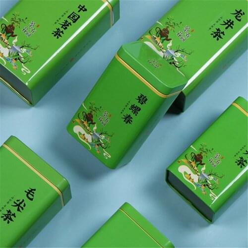 Portable Multi Color Travel Mini Tea Caddy Metal Storage Boxes Sealed Tea Leaves Container Gifts High Quality