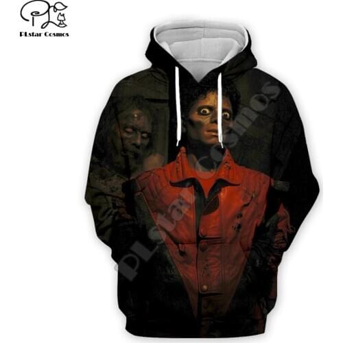 PLstar Cosmos Pop King Michael Jackson casual Streetwear Pullover colorful 3DPrint Zipper/Hoodies/Sweatshirt/Jacket/Men Women 10