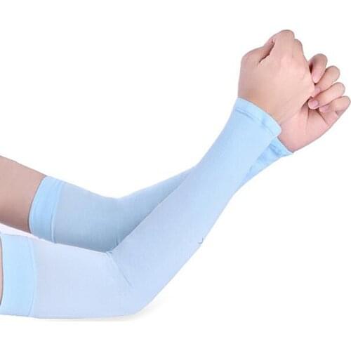 Thin Section Elbow Sleeve Cuff Cooling Shawl Arm Sleeves Sun Protection Arm Covers For Ladies Driving Running Arm Sleeves