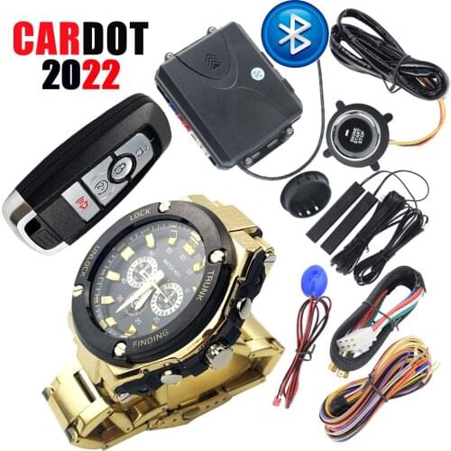 Cardot Universal 4G Gsm Gps Remote Engine Start Smart Security System Car Alarm