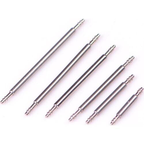 10Pcs/lot Stainless Steel 8mm 12mm 16mm 18mm 20mm 22mm Watch Band Spring Bars Strap Link Pins Repair Watchmaker Tools