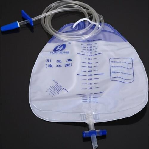 10 pcs Medical thickening anti-backflow disposable drainage bag urine collection bag for men and women 1000/1500ml