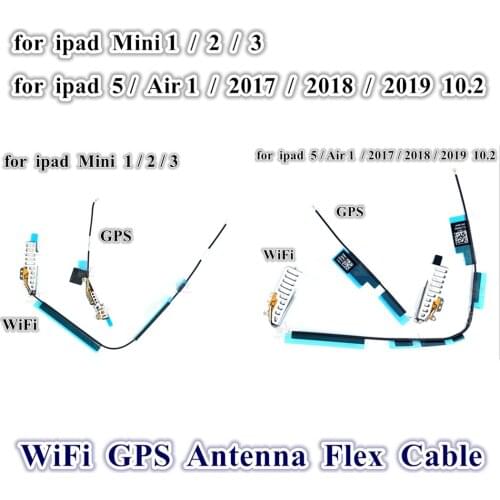 10Pcs WiFi GPS Wireless Signal Antenna Connector Flex Cable for iPad 5 Air 1 9.7 2017 2018 10.2 2019 Mini 1 2 3 Replacement Part