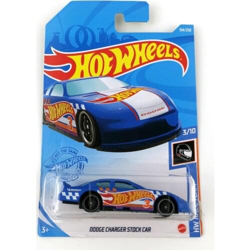 2021-194 Hot Wheels Cars DODGE CHARGER STOCK CAR 1/64 Metal Diecast Model Collection Toy Vehicles
