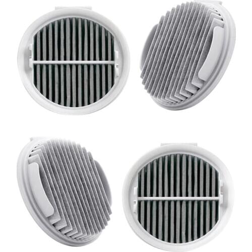 4Pcs Hepa Filter For Xiaomi Roidmi Wireless F8 Smart Handheld Vacuum Cleaner Replacement Efficient Hepa Filters Parts Xcqlx01Rm