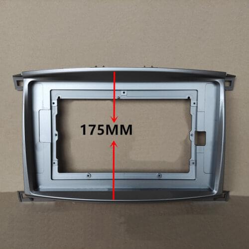 Car Fascia Navigation Frame Dash Kit For 10" ~ 10.2" Android Multimedia Player For Land Cruiser 100 High Configuration 1998-2007