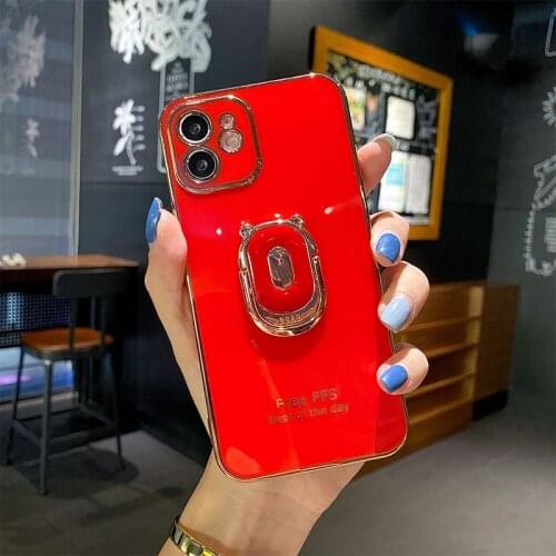 Phone holder Case for samsung galaxy A71 A21s A11 A12 A50 A70 A51 4G note 9 10 pro 20 S9 S10 PLUS S20 ULTRA FE S21 Stand Cover