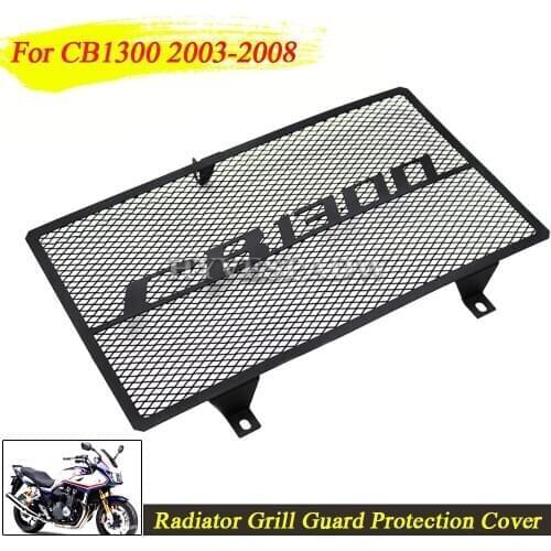 For honda CB1300 2003 2004 2005 2006 2007 2008 high quality Motorcycle radiator grille guard protection Black