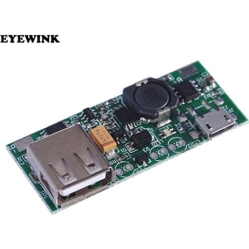 Lithium battery 3.7 liters 5V1A mobile power module supports Pingguo mobile phone charging and discharging with protection