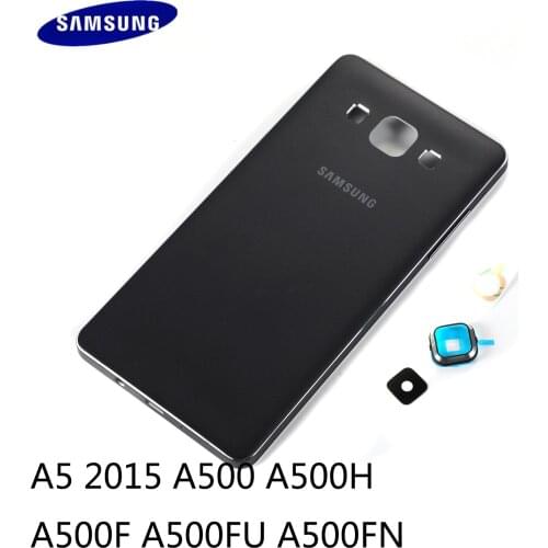 For SAMSUNG Galaxy A50 2019 A505 A505F A505DS Housing Battery Back Cover Rear Cover +Sticker glue+Camera Lens Cover Repair Parts