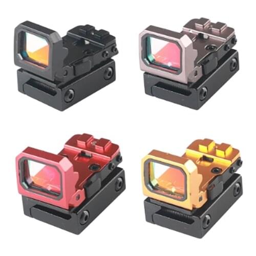 Folding Red Dot Sight Glock Holographic Scope Reflex Airsoft Flip Visor Rifle Telescopica for Shooting Hunting Caza Accessorie