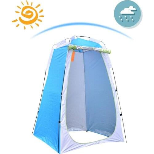 Outdoor Portable Shower Toilet Camping Tent For Shower Privacy Changing Room For Camping Toilet Shower Beach anti UV