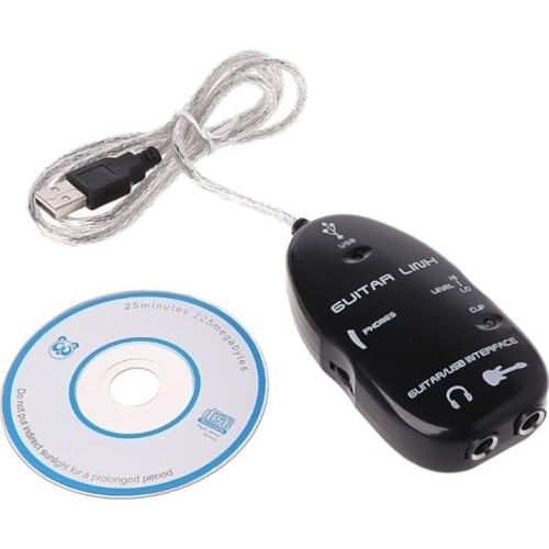 USB guitar cable recording adapter U2JB