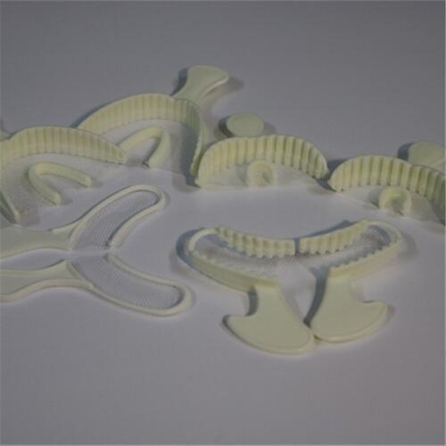 250 Pieces High Quality Dental Equipment Teeth Plastic Dental Impression Tray With Net Impression Trays For Teeth Holder Oral
