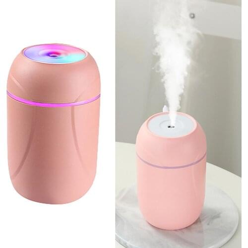 260ML Mini Portable Ultrasonic Air Humidifer Aroma Essential Oil Diffuser USB Mist Maker Aromatherapy Humidifier for Home Hotel