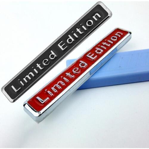 2019 3D Metal Limited Edition Auto Car Sticker Decal for Dodge Journey Juvc Charger Durango Cbliber Sxt Dart