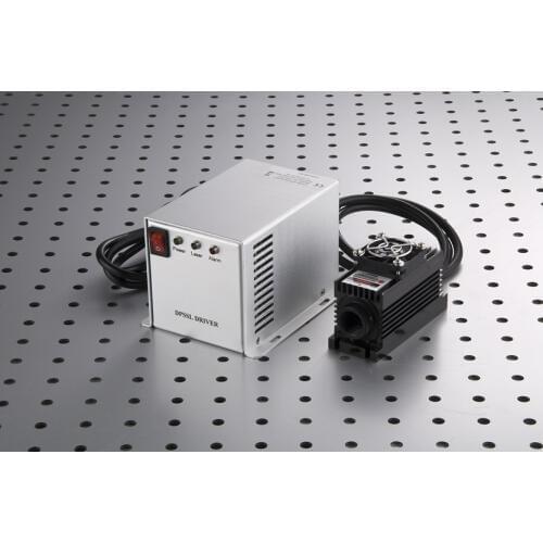 450nm 1W Focusing Blue Purple 1000mW Laser Dot Module Industrial Medical Laser with TTL Modulation 0-30KHZ TEC Cooling LSR-PS-II
