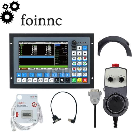 New upgrade CNC Offline Controller DDCS-EXPERT 3/4/5 Axis+Handwheel kit CNC machining engraving or milling machine