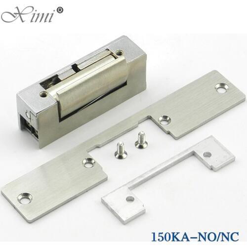 DC 12V Stainless Steel Electric Strike Lock Fail-Secure Fail-Safe Electric Door Lock For Access Control System