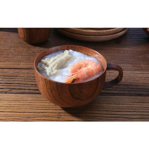 Wood Small Handmade Natural Solid Wood Tea Cup Wooden Wine Coffee Water Drinking Cup