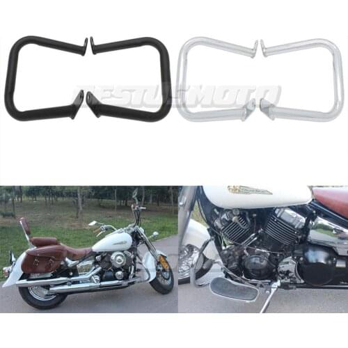 Motorcycle Crash Bars Engine Guard Bumper For Yamaha Dragstar DS400 DS650 V-star XVS400 XVS650 Classic Custom 1996-2013