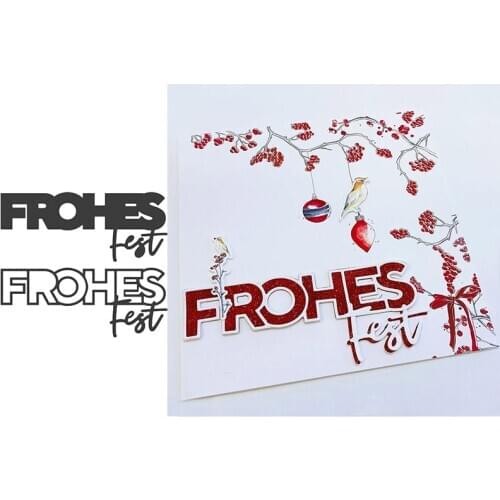 German frohes metal cutting dies cut die mold for diy scrapbooking cards making paper crafts knife mould new 2020 diecuts