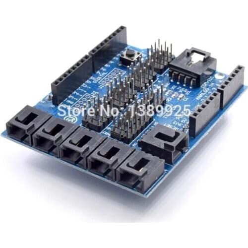 New Sensor Shield V4.0/V5.0 digital analog module for Arduino UNO Mega 2560 Duemilanove AVR