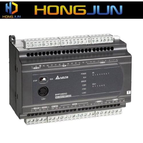 Original Delta EX2 Series PLC Controller DVP20EX200R for flexographic printing machine