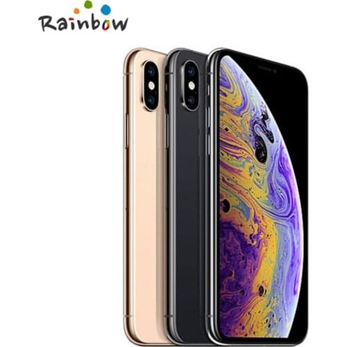 Original Unlocked Apple iPhone XS Face ID 5.8" Retina OLED Display 4G LTE 2658mAh A12 Bionic Chip 4G RAM