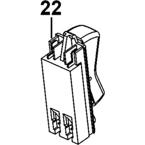Switch N062128 496404-00 Replace For Makita D25960 D25941K D25901K D25902K D25961K