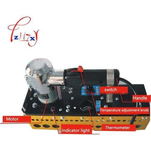 Portable continuous plastic bag sealing machine ZS-100 manual chain compound film bag sealer Sealing speed 3.3 m / min