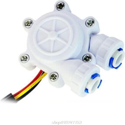 New Multiple styles Flow Sensor Control Meter Flowmeter Counter 0.2-8L/min Water Flow Sensor Switch Drinking M11 21 Dropship