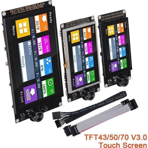 BIGTREETECH TFT43 TFT50 TFT70 V3.0 Touch Screen 12864LCD For MINI E3 SKR V1.3 V1.4 TFT35 E3 V3.0 WIFI ender 3 5 3D Printer Parts
