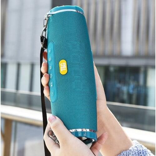 LED Alarm Clock speaker Portable Bluetooth Speaker Wireless Column outdoor Boombox music system Subwoofer with strap for pc tv