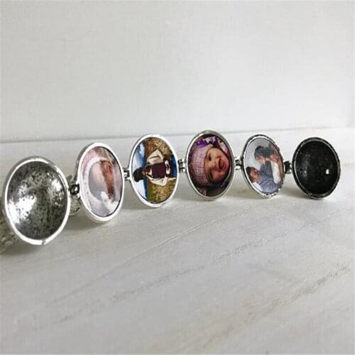 Magic 4 Photo Pendant Memory Floating Locket Necklace Angel Wings Flash Box Fashion Album Box Pendant Necklace