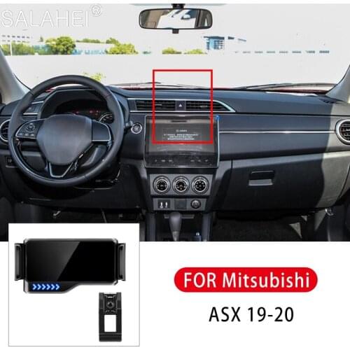 High quality Car Phone Holder Air Vent Stand phone Auto Support For Mitsubishi ASX 2019-2020 New Car Phone Bracket Accessories