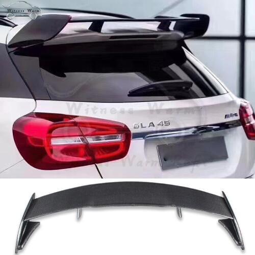 For GLA Class X156 Roof wings GLA45 AMG GLA200 GLA220 GLA250 GLA260 2013-2018 Mercedes-Benz amg style Carbon Fiber Rear Spoiler