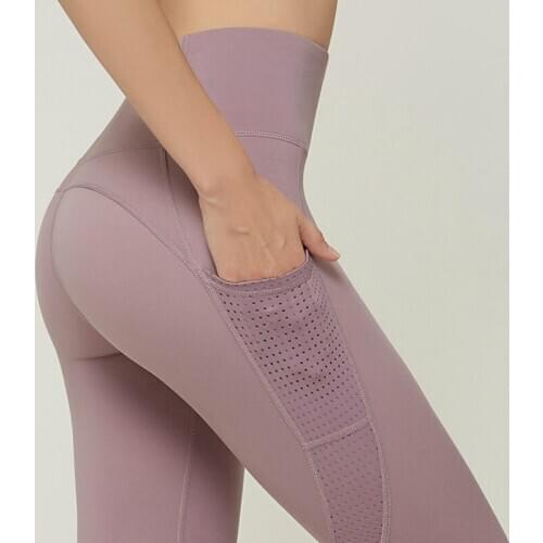 Women Seamless Yoga Pants Gym Tights High Waist Stretchy Leggings Fitness Clothing Tummy Control Running Sportswear YP071