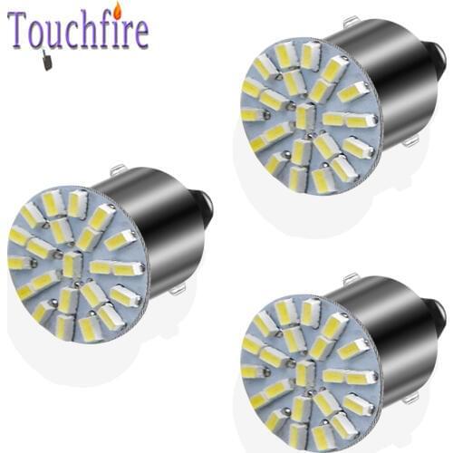 500PCS 1157 BAY15D 1156 BA15S T20 7443 3014 22SMD Car Bulb Auto Front Lights Brake Lights Turn Lights Parking Lamp Wholesale