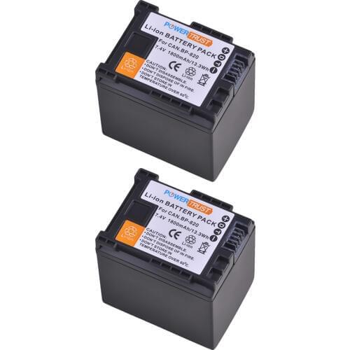 2Pcs BP-820 BP820 BP 820 Camcorder Battery for Canon VIXIA GX10, HFG20, HF G21, HFG30, HFG40, HFM30, HFM31, HFM32, HFM300