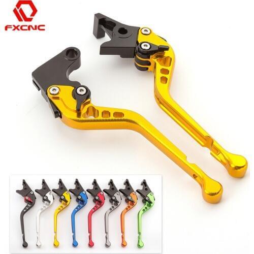 CNC Aluminum Adjustable 3D Motorcycle Brake Clutch Levers Long and Short For Suzuki Bandit 650S Bandit650S Bandit650 S 2015