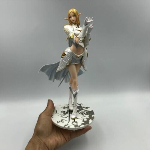 Lineage 2 Vertex Teruzaki Takazuyus elf Archeyle Female Wizards PVC Action Figure Toys Model Collectibles Anime Figures 26cm