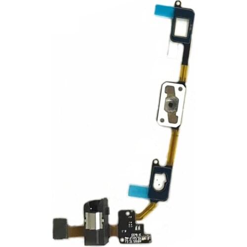 Menu Back Sensor Keypad Button Audio Headset Headphone Plug Flex Cable For Samsung A8 (2016) A810S