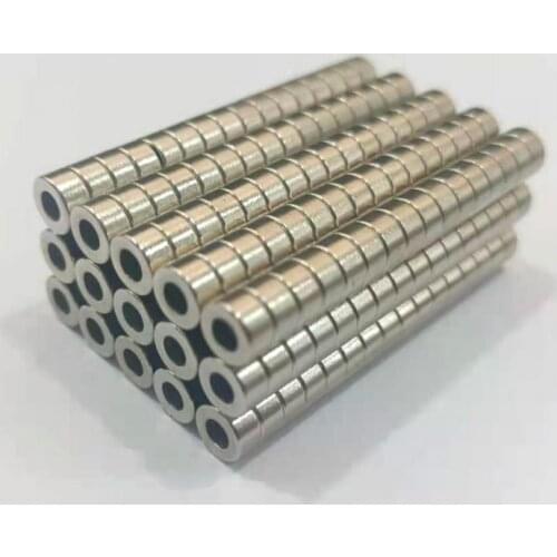 Small Countersunk Round NdFeB Neodymium Magnet Powerful Rare Earth Permanent Fridge Magnets for DIY