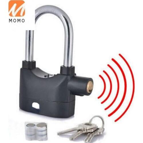 Security Anti-Theft for Door Motor Bicycle Siren Padlock Alarm Lock