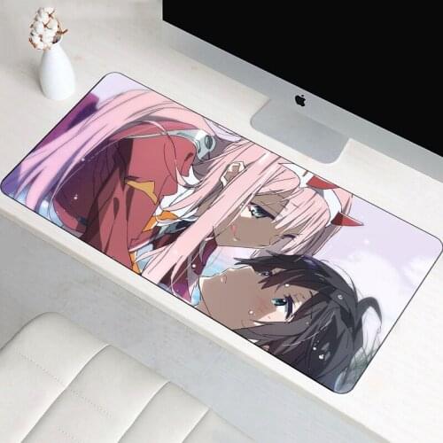 SIANCS Large XL Darling In The FranXX Mouse Pad 80x40cm Non-Skid Anime Sexy Girl Otaku Mousepad Laptop Notebook Keyboard Mat